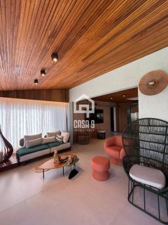 Casa para locação anual com 4 suítes decorada no condominio Alto da Constancia em Praia do Forte Bahia