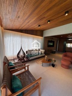 Casa para locação anual com 4 suítes decorada no condominio Alto da Constancia em Praia do Forte Bahia