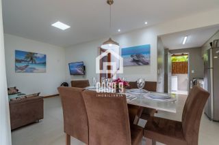 Casa duplex com gardem e 3 quartos pra alugar anual no Condominio Alto da Enseada em Praia do Forte Bahia