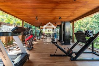 Casa duplex com gardem e 3 quartos pra alugar anual no Condominio Alto da Enseada em Praia do Forte Bahia