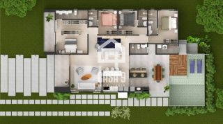 Casa nunca habitada com 4 suítes a venda no condominio Jacuipe Country em Barra do Jacuipe Bahia