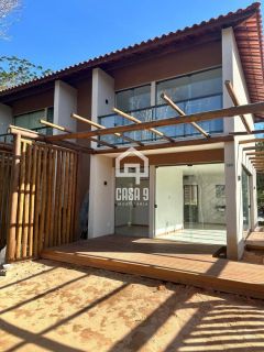 Casa duplex com jardim privativo e 3 suites a venda no Condominio Casas da Reserva na Reserva Sapiranda em Açu da Torre Bahia