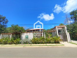 Casa duplex com jardim privativo e 3 suites a venda no Condominio Casas da Reserva na Reserva Sapiranda em Açu da Torre Bahia