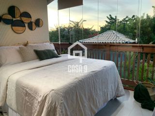 Apartamento superior com 3 quartos no condomínio Vila da Enseada em Praia do Forte Bahia