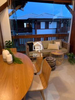 Apartamento superior com 3 quartos no condomínio Vila da Enseada em Praia do Forte Bahia