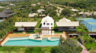 Apartamento superior a venda com 2 quartos mobiliado no condomínio Vila da Enseada em Praia do Forte Bahia