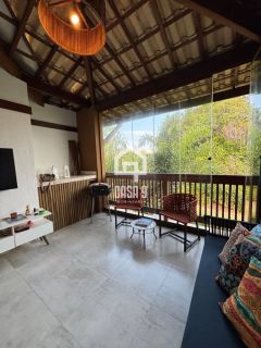 Apartamento superior a venda com 2 quartos mobiliado no condomínio Vila da Enseada em Praia do Forte Bahia