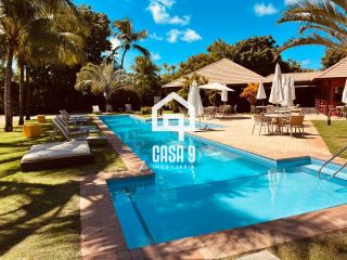Apartamento garden duplex para locação anual com 2 suítes mobiliado na Vila em Praia do Forte Bahia
