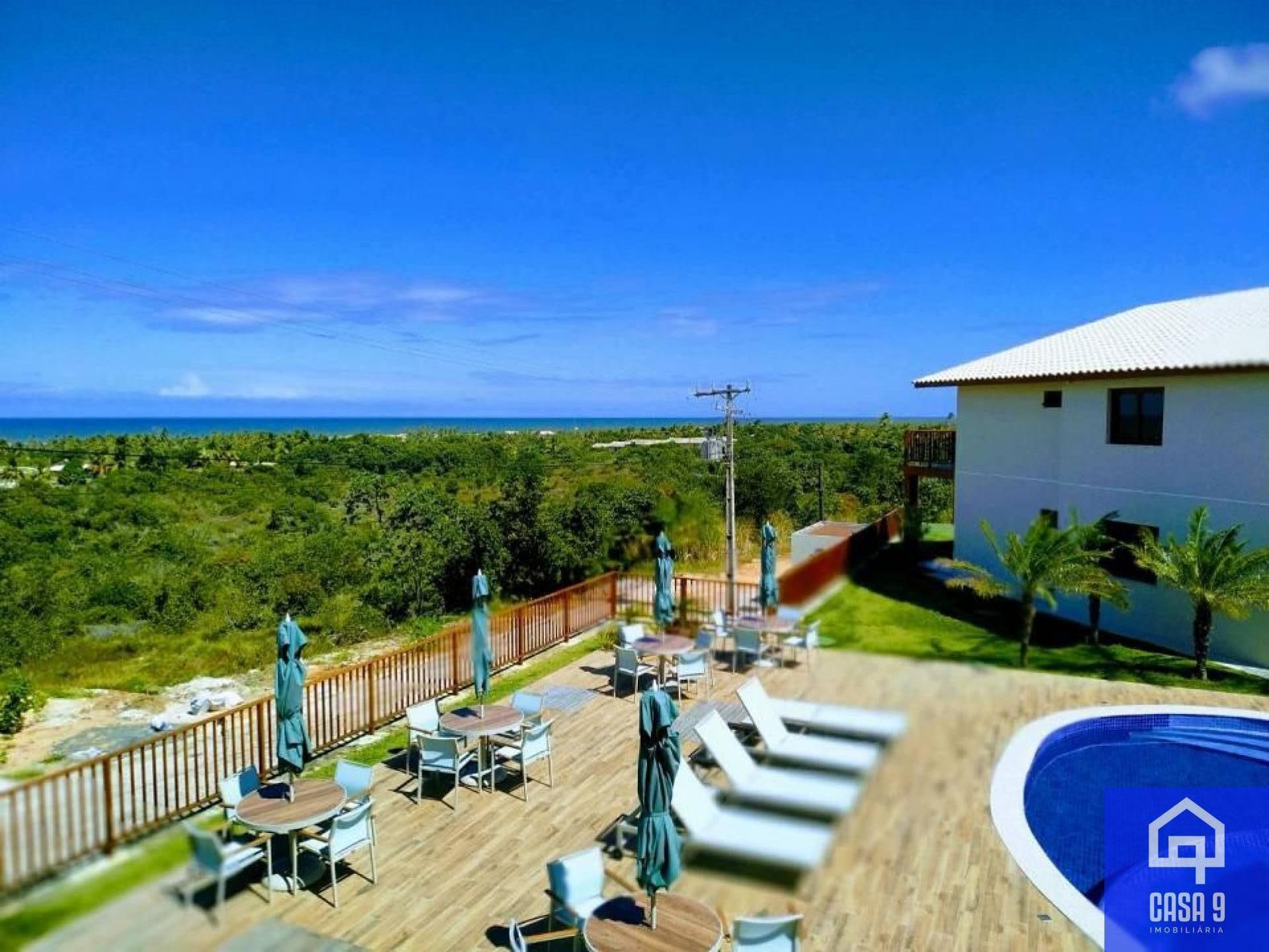 Apartamento mobiliado a venda 2 suítes no condomínio Oahu no Alto de Imbassai Bahia