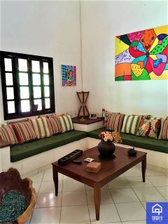 Casa 4 quartos a beira da Lagoa Aruá Praia do Forte Bahia