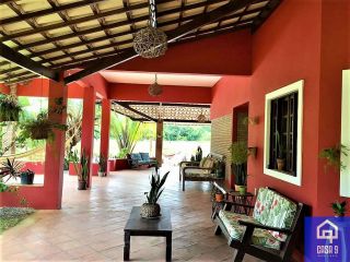 Casa 4 quartos a beira da Lagoa Aruá Praia do Forte Bahia
