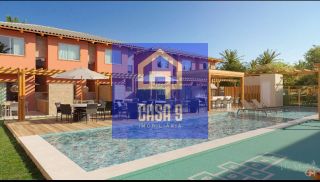 Casa 2 quartos na Vila de Imbassai Bahia