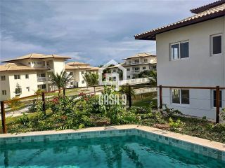 Apartamento novo térreo com 2 quartos a venda no condomínio Village dos Ipes Piscinas Naturais Praia do Forte Bahia
