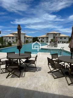 Apartamento novo térreo com 2 quartos a venda no condomínio Village dos Ipes Piscinas Naturais Praia do Forte Bahia