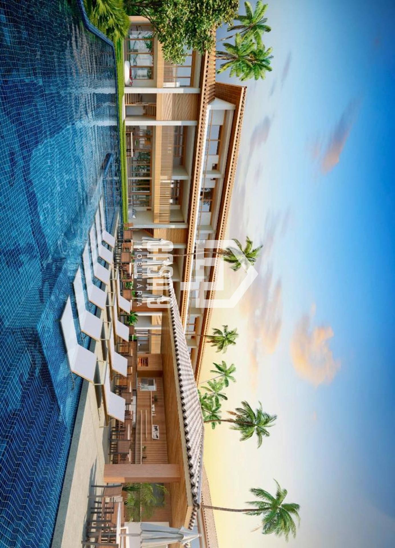 Apartamento 3 suítes pé na areia em Itacimirm