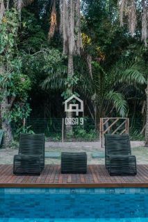 Casa duplex mobiliada com 4 suítes à venda no Condomínio Fazenda Praia do Forte Bahia