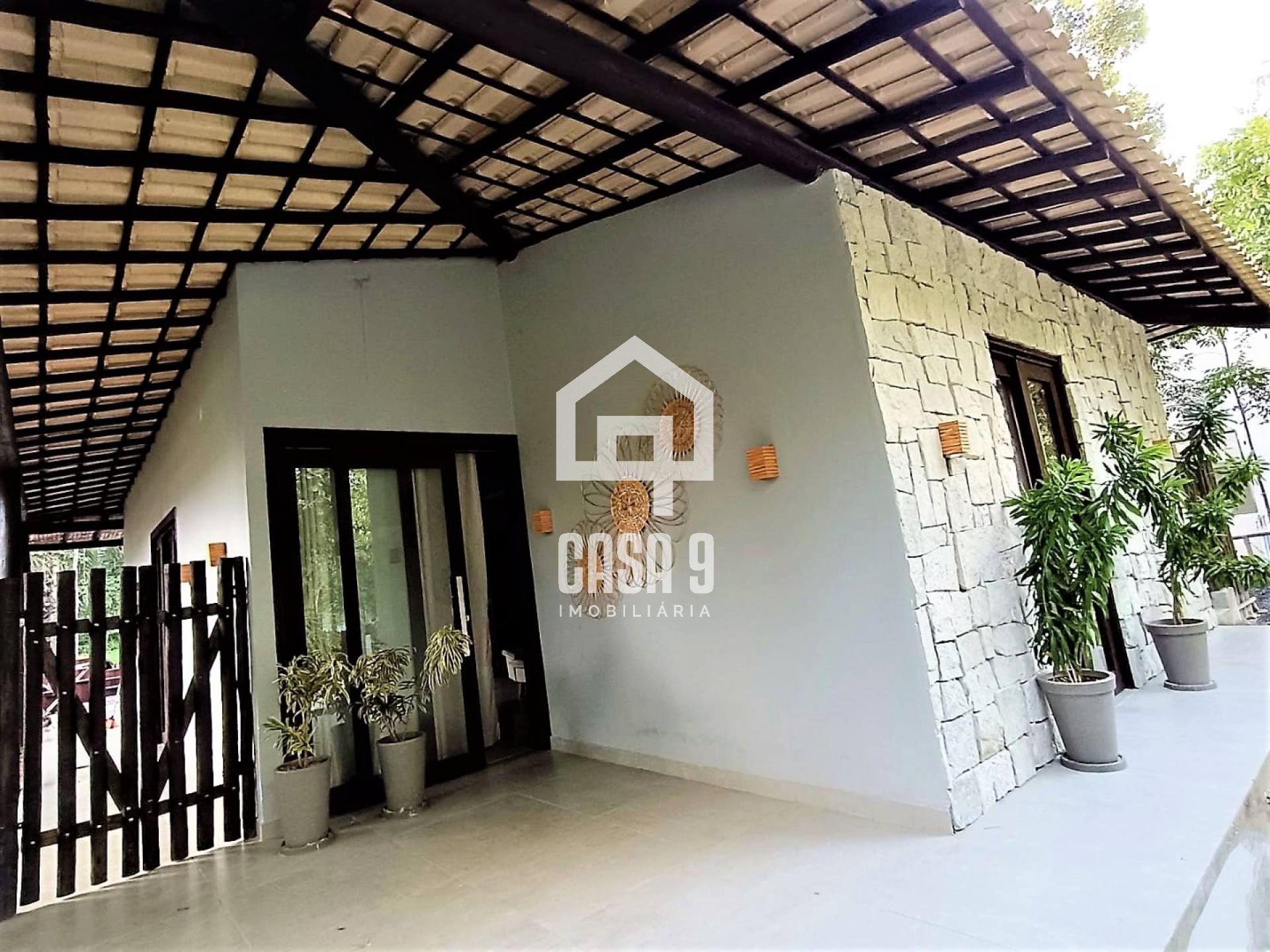 Casa térrea em terreno privativo com 3 quartos para aluguel anual no condomínio Fazenda Praia do Forte Bahia