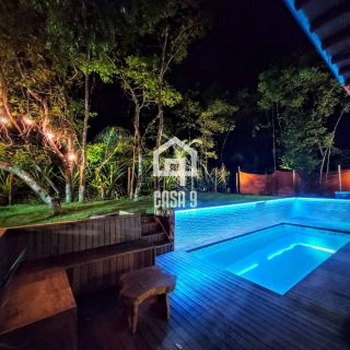 Casa térrea em terreno privativo com 3 quartos para aluguel anual no condomínio Fazenda Praia do Forte Bahia