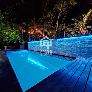 Casa térrea em terreno privativo com 3 quartos para aluguel anual no condomínio Fazenda Praia do Forte Bahia