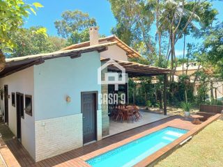 Casa térrea em terreno privativo com 3 quartos para aluguel anual no condomínio Fazenda Praia do Forte Bahia