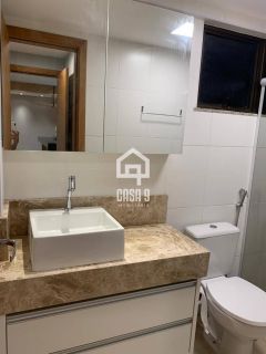 Apartamento à venda vista lagoa mobiliado no Paraiso dos Lagos em Guarajuba Bahia