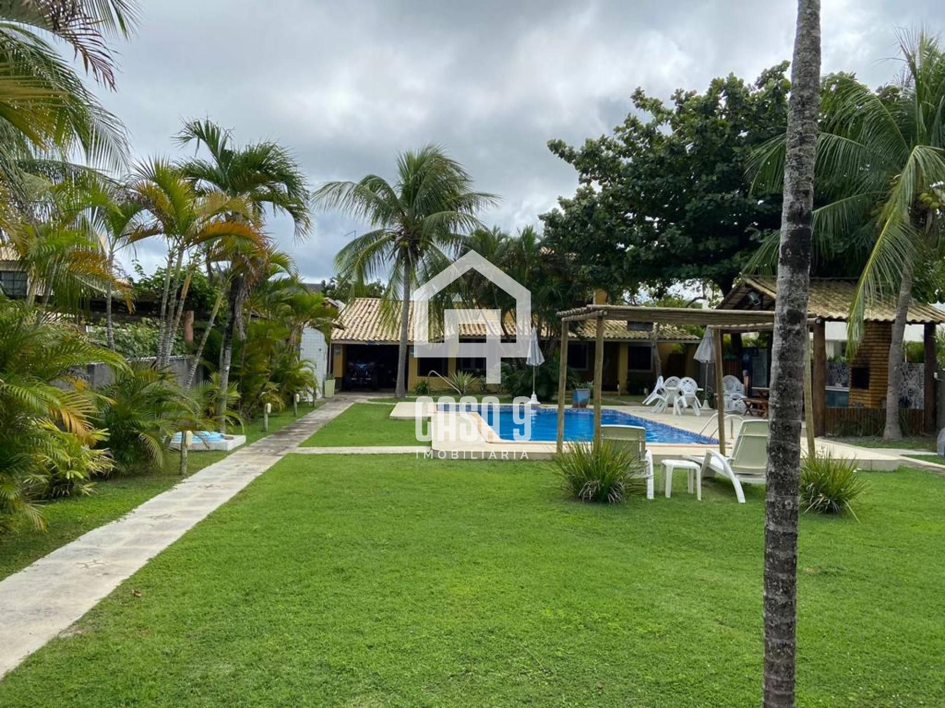 Casa 6 quartos piscina privativa em condomínio beira mar para aluguel anual em Itacimirim Bahia