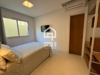 Apartamento térreo mobiliado com 3 suítes a venda no Condomínio Lua Cheia pé na areia em Itacimirim Bahia