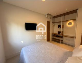 Apartamento térreo mobiliado com 3 suítes a venda no Condomínio Lua Cheia pé na areia em Itacimirim Bahia