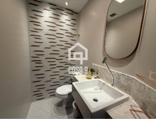 Apartamento térreo mobiliado com 3 suítes a venda no Condomínio Lua Cheia pé na areia em Itacimirim Bahia