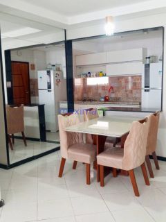 BELO APARTAMENTO 3/4 REFORMADO NO CONDOMINIO FLAMBOYANT 96m²  BAIRRO LUZIA