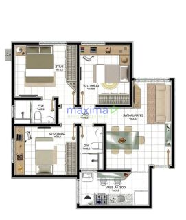 Conforto, praticidade e qualidade de vida no Moradas do Santo Antônio!