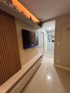 Apartamento térreo reformado no Vida Bela Condomínio Clube, no Bairro Marivan.