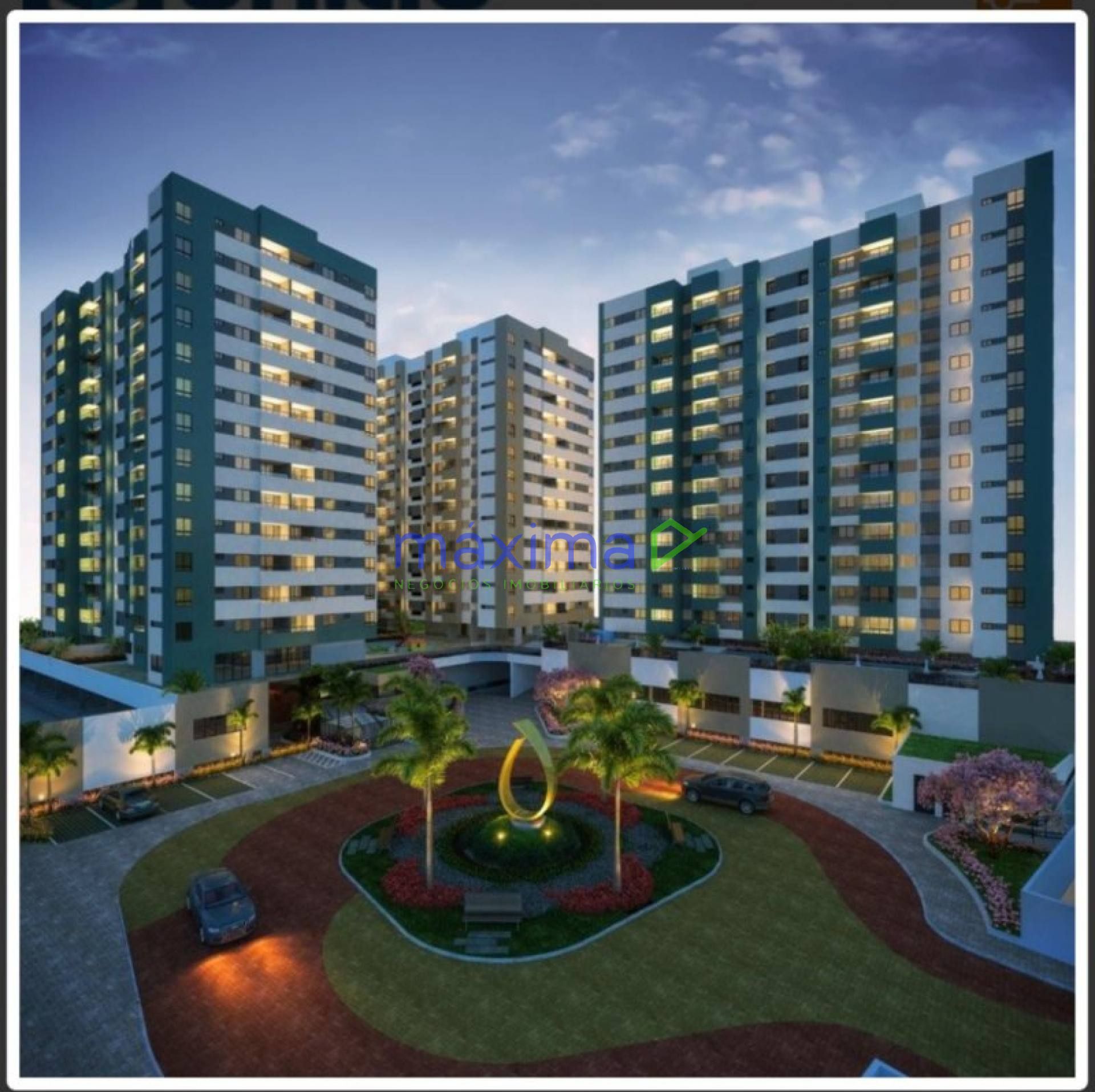 Apartamento semi-mobiliado à venda no Cond. Le Vert Boulevard - Bairro Farolândia