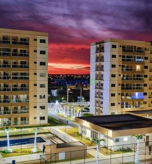 Apartamento à venda no Residencial Jardim de Aruana - PORTEIRA FECHADA