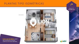 Chave na mão para morar já! Apartamento Condomínio Mirante das Estrelas