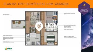 Chave na mão para morar já! Apartamento Condomínio Mirante das Estrelas