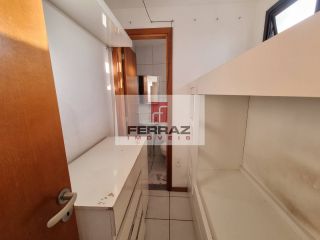 Apartamento à venda em lagoa nova, três suítes,  dependência, lazer, piscina, academia, elevador, duas vagas, armários projetados