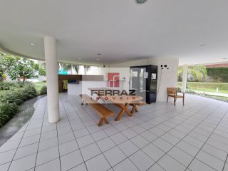 Apartamento aluguel ponta negra, varanda, dois quartos, suíte,  mobiliado, vista mar