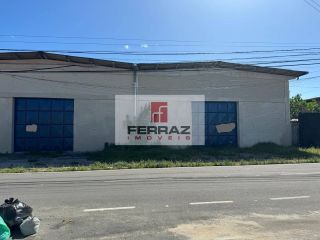 Galpão para locação em emaus, dois modulos de 450m2 cada, escritório,  banheiro