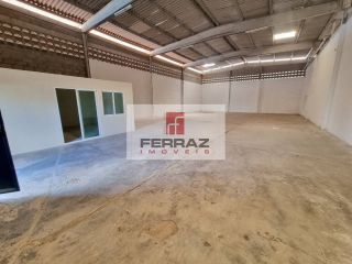 Galpão para locação em emaus, dois modulos de 450m2 cada, escritório,  banheiro
