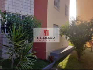 Apartamento à venda, térreo, bairro de neópolis, sala com varanda, dois quartos, banheiro, cozinha, área de serviço.