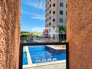 Apartamento venda bairro de candelária, sala, varanda, dois quartos, suíte, lazer, andar alto, sombra, portaria presencial