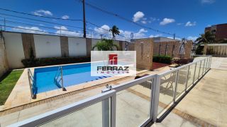 Apartamento aluguel lagoa nova, varanda, sala, cozinha americana, dois quartos uma suíte, armarios projetados, lazer, elevador, portaria 24h.