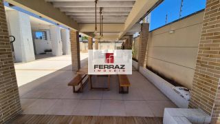 Apartamento aluguel lagoa nova, varanda, sala, cozinha americana, dois quartos uma suíte, armarios projetados, lazer, elevador, portaria 24h.