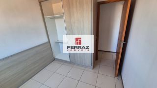 Apartamento aluguel lagoa nova, varanda, sala, cozinha americana, dois quartos uma suíte, armarios projetados, lazer, elevador, portaria 24h.