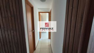 Apartamento aluguel lagoa nova, varanda, sala, cozinha americana, dois quartos uma suíte, armarios projetados, lazer, elevador, portaria 24h.