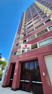 Apartamento venda em lagoa nova, dois quartos, suite, banheiro social, cozinha, área de serviço, piscina, academia, salão de festas, elevador, armários projetados, portaria presencial