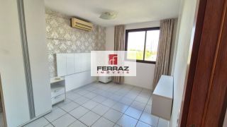 Apartamento venda em lagoa nova, dois quartos, suite, banheiro social, cozinha, área de serviço, piscina, academia, salão de festas, elevador, armários projetados, portaria presencial