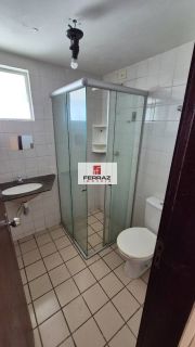 Apartamento aluguel ponta negra, três quartos, duas suítes, banheiro social, primeiro andar, duas vagas