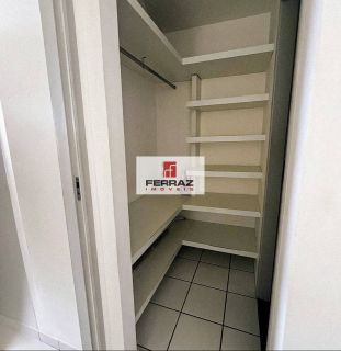 Apartamento aluguel mobiliado condomínio estrela do atlantico, andar alto, vista mar, sala, varanda, dois quartos, uma suíte, lazer completo, portaria 24h